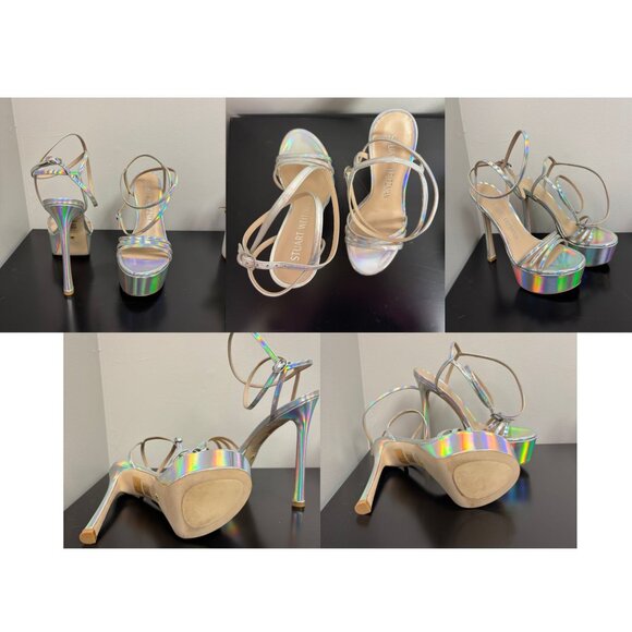 Stuart Weitzman - Soiree Platform Sandals | Women's 7 B - Picture 5 of 5